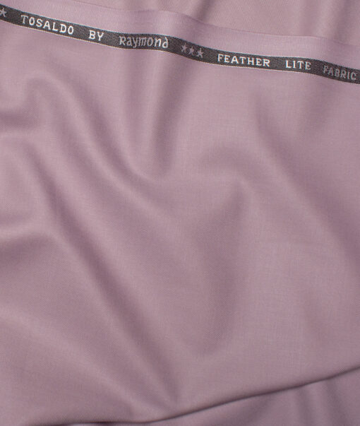 Raymond Terry Rayon Solids  Suiting Fabric (Cavern Pink) - Image 3