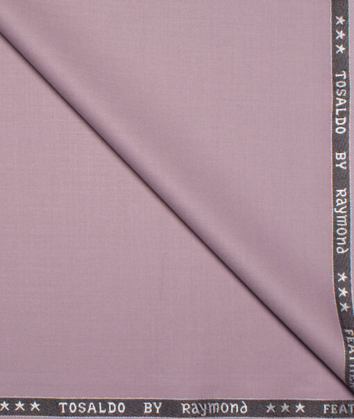 Raymond Terry Rayon Solids  Suiting Fabric (Cavern Pink) - Image 1