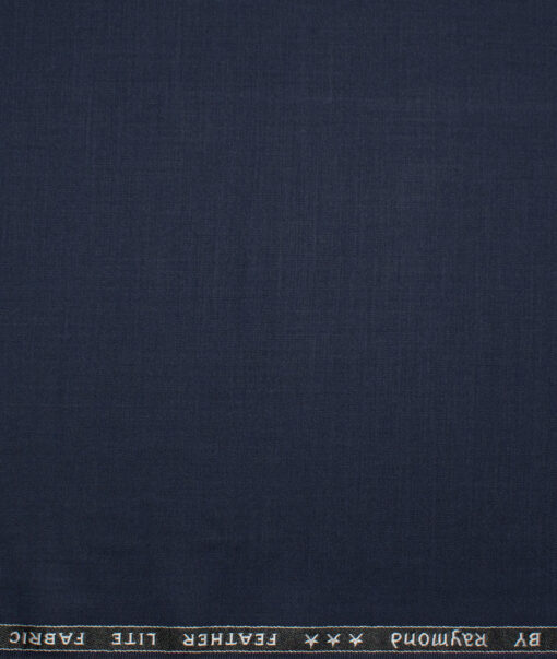 Raymond Terry Rayon Solids  Suiting Fabric (Dark Blue) - Image 4