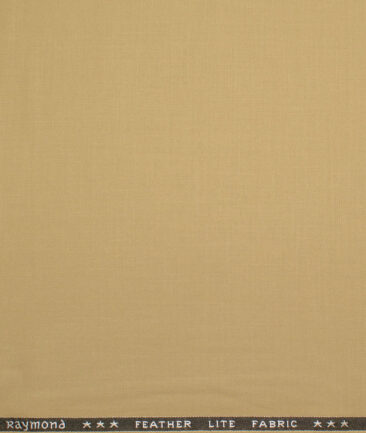 Raymond Terry Rayon Solids  Suiting Fabric (Sand Beige) - Image 4
