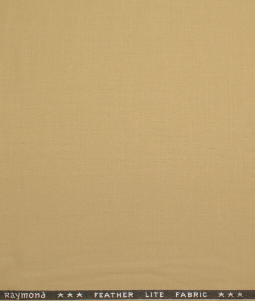 Raymond Terry Rayon Solids  Suiting Fabric (Sand Beige) - Image 4