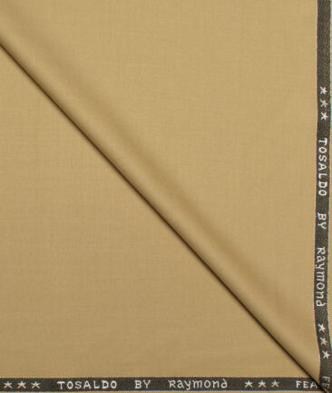 Raymond Terry Rayon Solids  Suiting Fabric (Sand Beige)
