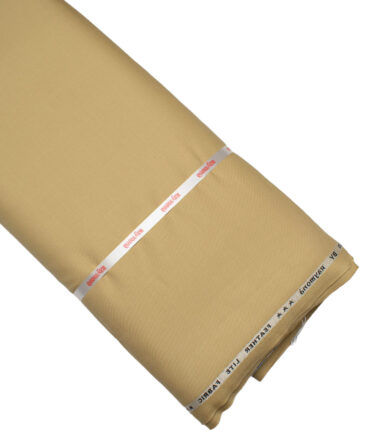 Raymond Terry Rayon Solids  Suiting Fabric (Sand Beige)