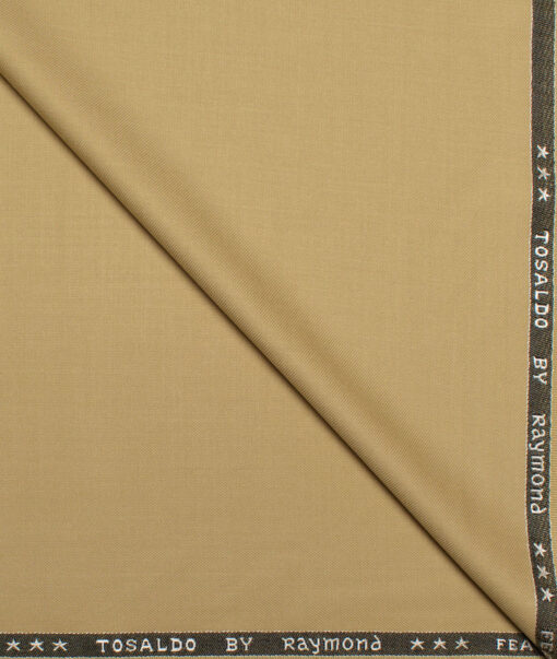 Raymond Terry Rayon Solids  Suiting Fabric (Sand Beige) - Image 1