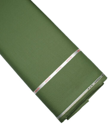Raymond Terry Rayon Solids  Suiting Fabric (Green)