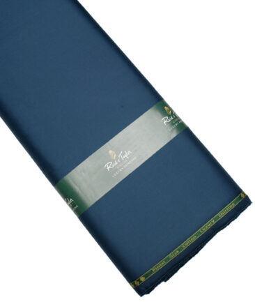 Reid & Taylor  Giza Cotton Solids Shirt or Kurta Pajama Fabric (Venice Blue)