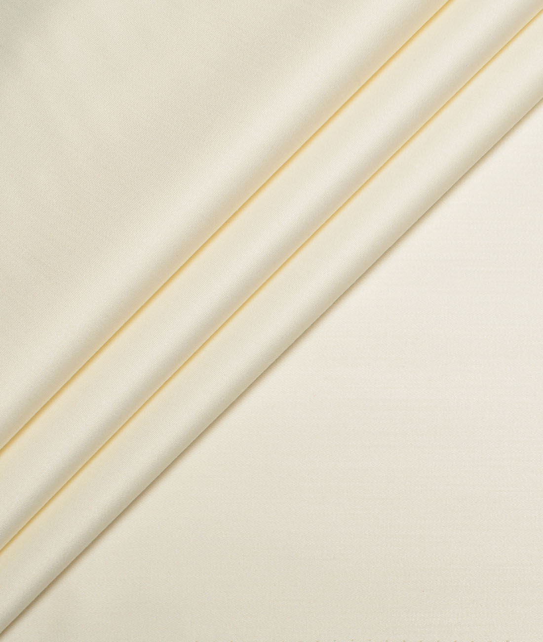 Italian Channel Terry Rayon Solids Suiting Fabric (Cream) Italian Channel Terry Rayon Solids Suiting Fabric (Cream)