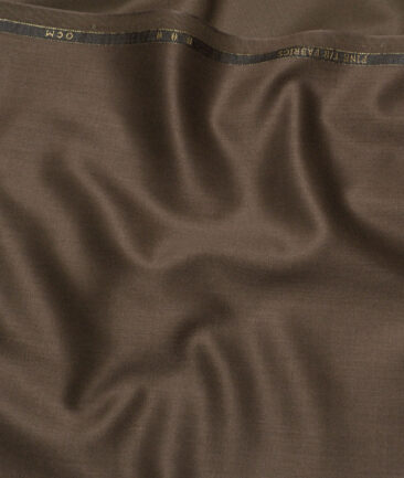 OCM Terry Rayon Solids  Suiting Fabric (Brown)