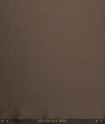 OCM Terry Rayon Solids  Suiting Fabric (Brown)