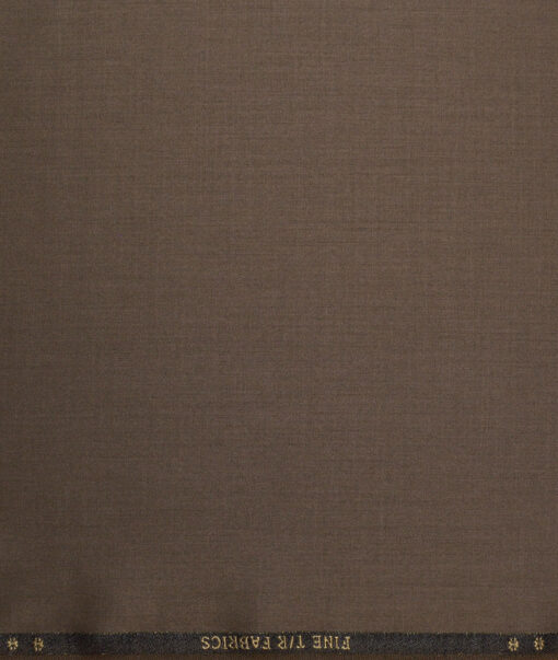 OCM Terry Rayon Solids  Suiting Fabric (Brown)