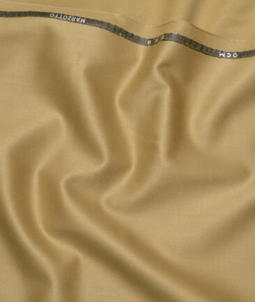 OCM Terry Rayon Solids  Suiting Fabric (Sand Beige)