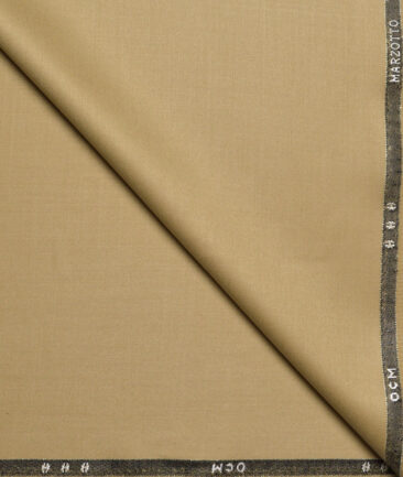 OCM Terry Rayon Solids  Suiting Fabric (Sand Beige)
