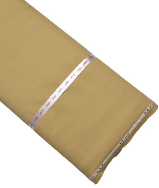 OCM Terry Rayon Solids  Suiting Fabric (Sand Beige)