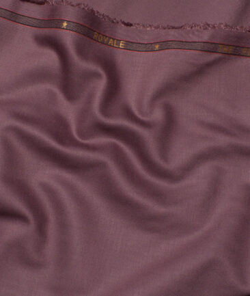 OCM Terry Rayon Solids  Suiting Fabric (Opium Mauve)
