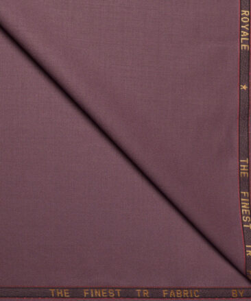 OCM Terry Rayon Solids  Suiting Fabric (Opium Mauve)