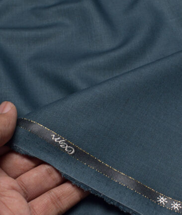 OCM Terry Rayon Solids  Suiting Fabric (Casal Green)