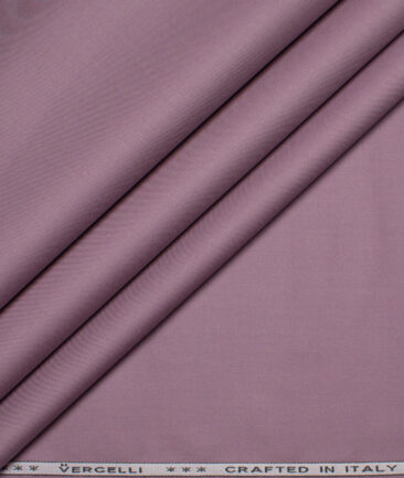 Vercelli Italy 2 Ply 100's Giza Cotton Solids Shirting Fabric (Mountbatten Pink)