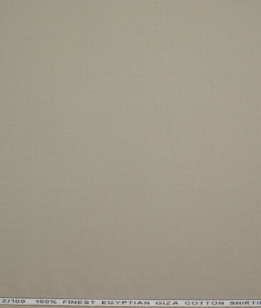 Vercelli Italy 2 Ply 100's Giza Cotton Solids Shirting Fabric (Sage Green)