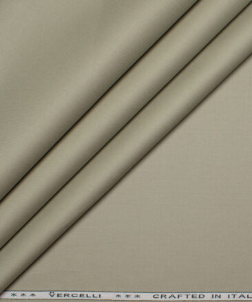 Vercelli Italy 2 Ply 100's Giza Cotton Solids Shirting Fabric (Sage Green)