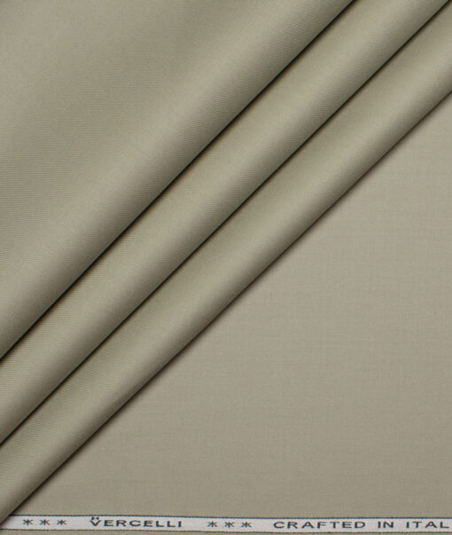 Vercelli Italy 2 Ply 100's Giza Cotton Solids Shirting Fabric (Sage Green)