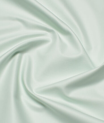 Vercelli Italy 2 Ply 100's Giza Cotton Solids Shirting Fabric (Surf Crest Green)