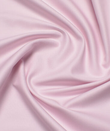 Vercelli Italy 2 Ply 100's Supima Cotton Solids Shirting Fabric (Pink)