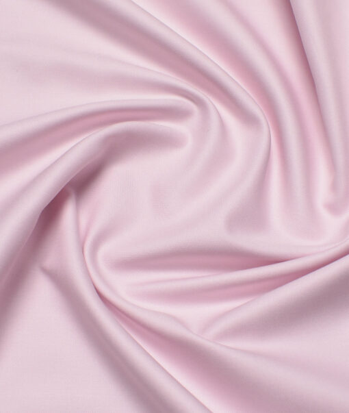Vercelli Italy 2 Ply 100's Supima Cotton Solids Shirting Fabric (Pink)