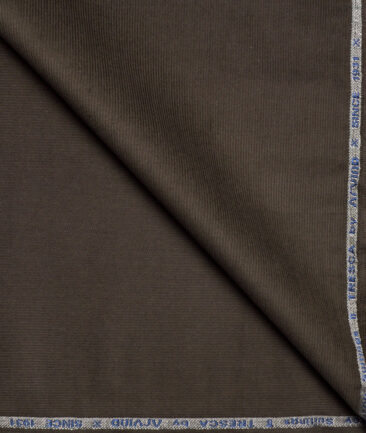 Arvind Tresca  Corduroy Cotton 18 Wales Stretchable Suiting Fabric (Dark Green)