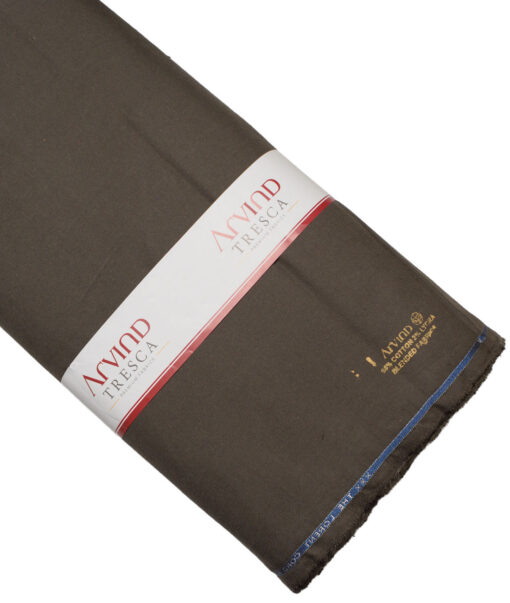 Arvind Tresca  Corduroy Cotton 18 Wales Stretchable Suiting Fabric (Dark Green)