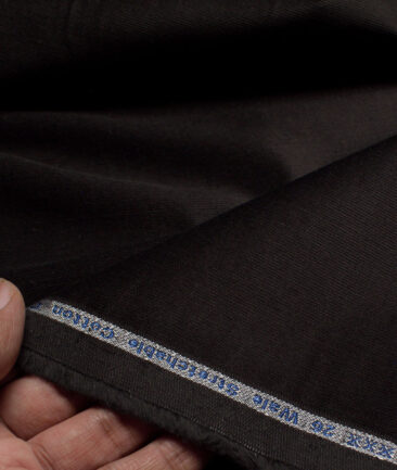 Arvind Tresca  Corduroy Cotton 26 Wales Stretchable Suiting Fabric (Dark Greyish Green)