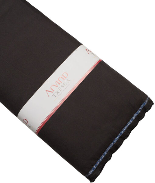 Arvind Tresca  Corduroy Cotton 26 Wales Stretchable Suiting Fabric (Dark Greyish Green)