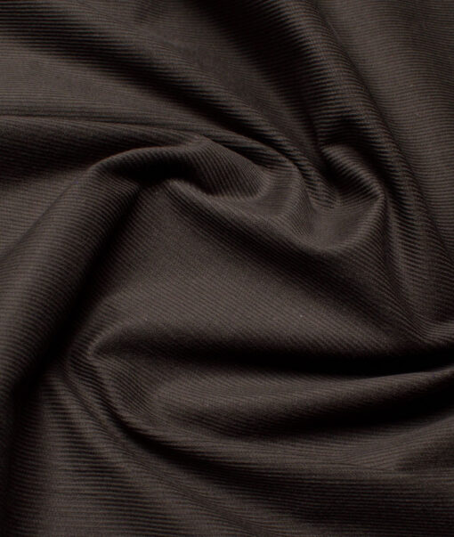 Arvind Tresca  Corduroy Cotton 18 Wales Stretchable Suiting Fabric (Greenish Grey)