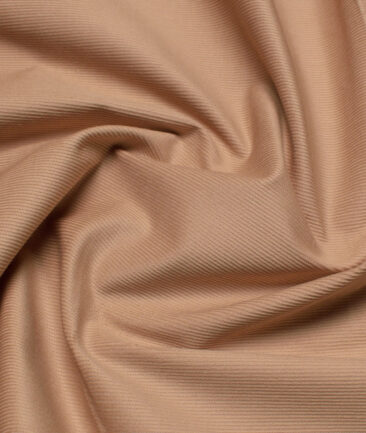 Arvind Tresca  Corduroy Cotton 18 Wales Stretchable Suiting Fabric (Sand Beige)