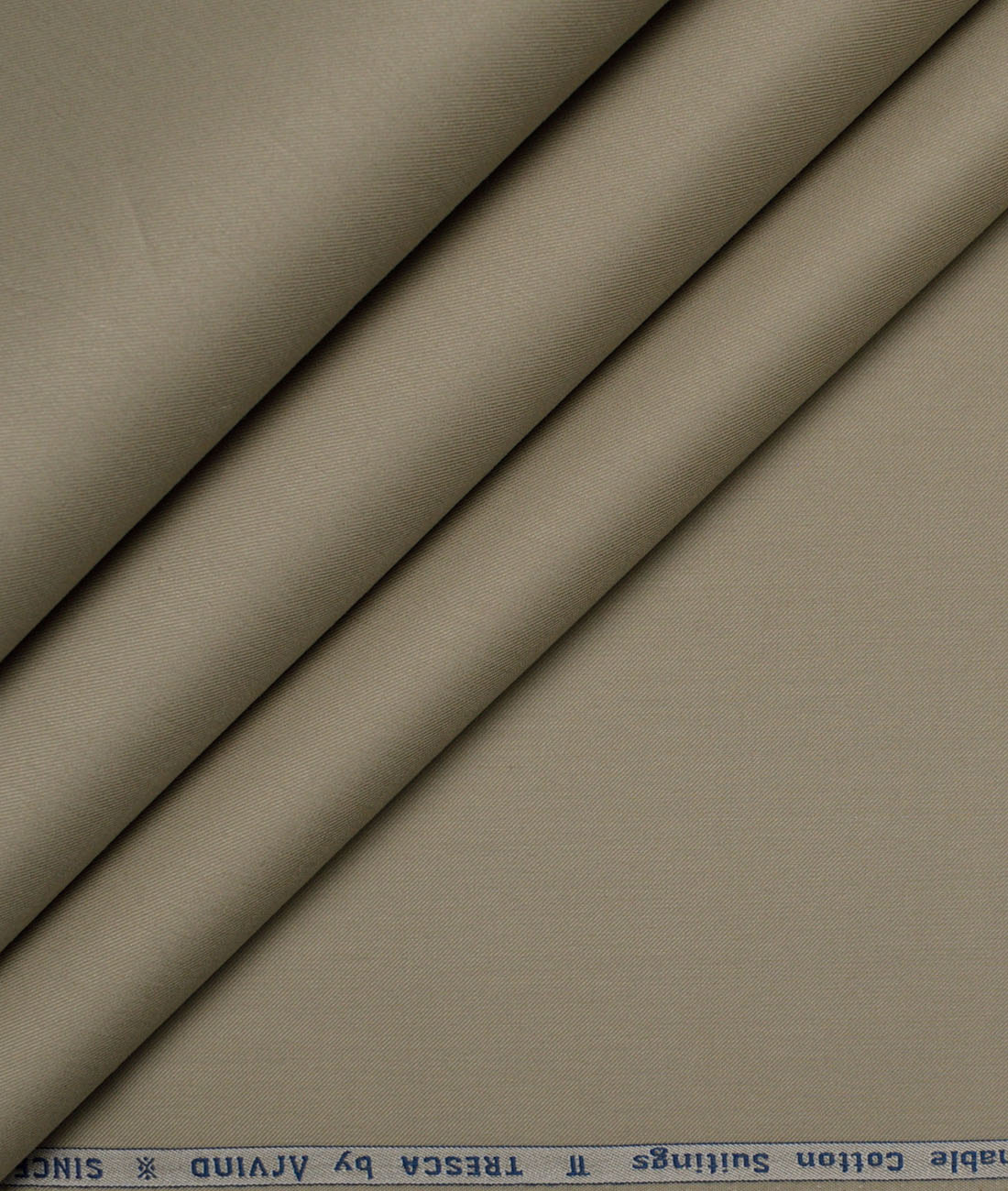 Arvind Tresca Solids Wrinkle Resistant Premium Cotton Stretchable Trouser or Chinos Fabric (Light Grey) Arvind Tresca Solids Wrinkle Resistant Premium Cotton Stretchable Trouser or Chinos Fabric (Light Grey)