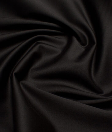 Arvind Tresca  Solids Cotton Stretchable Trouser or Chinos Fabric (Dark Grey)