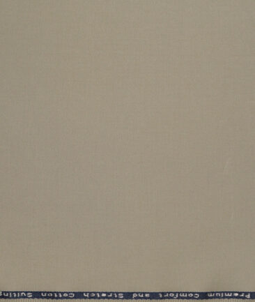 Arvind Tresca  Solids Cotton Stretchable Trouser or Chinos Fabric (Light Pistachios Green)