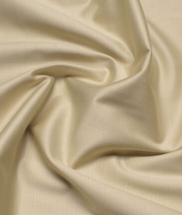 Burgoyne  Solids Cotton Stretchable Trouser or Chinos Fabric (Hampton Beige)