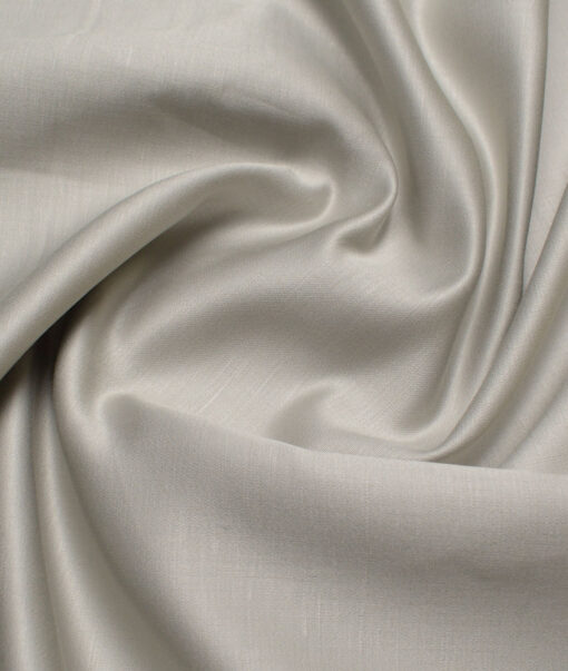 Solino  Solids European Cotton Linen Stretchable Trouser or Chinos Fabric (Pistachios Green)