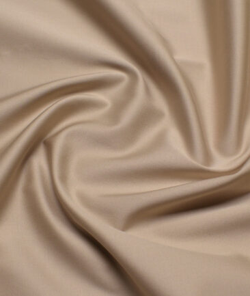 Tessuti  Solids Cotton Stretchable Trouser or Chinos Fabric (Hampton Beige)