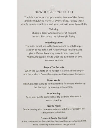 Raymond Super 120's Striped 70% Merino Wool Suiting Fabric (Worsted Grey) - Image 6