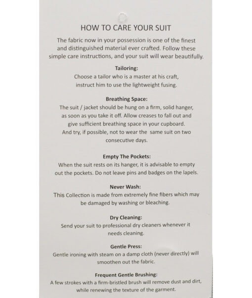 Raymond Super 120's Striped 70% Merino Wool Suiting Fabric (Worsted Grey) - Image 6