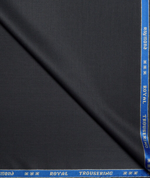 Raymond Super 120's Solids 45% Merino Wool Suiting Fabric (Dark Grey)