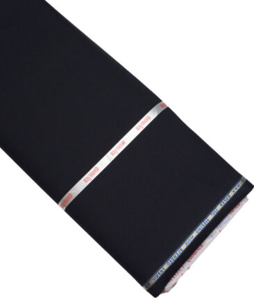 Raymond Super 120's Solids 45% Merino Wool Suiting Fabric (Dark Navy Blue)