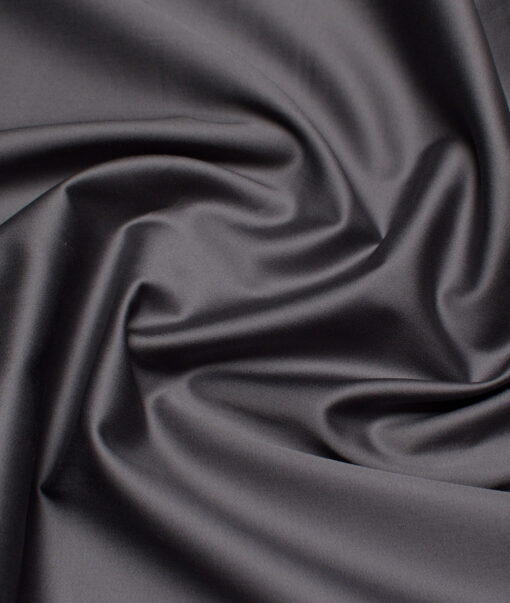 Tresca by Arvind  Cotton Solids Shirting Fabric (Carbon Grey)