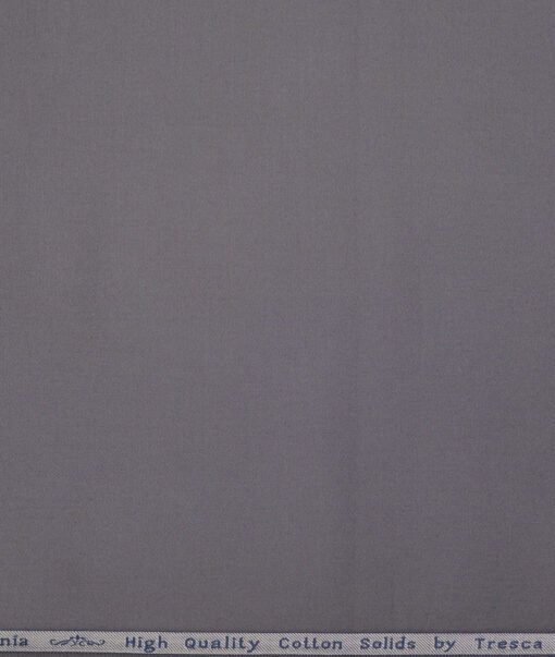 Tresca by Arvind  Cotton Solids Shirting Fabric (Carbon Grey)