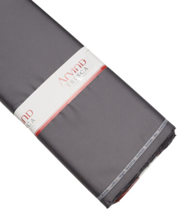 Tresca by Arvind  Cotton Solids Shirting Fabric (Carbon Grey)
