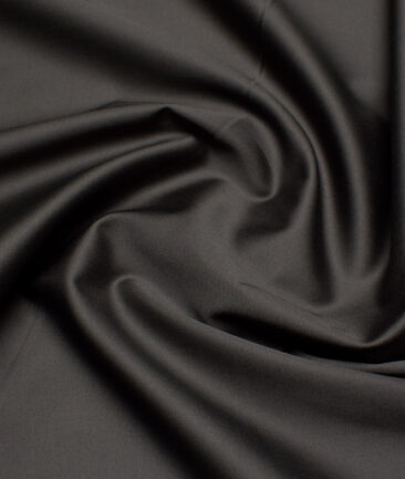 Tresca by Arvind  Cotton Solids Shirting Fabric (Dark Grey)