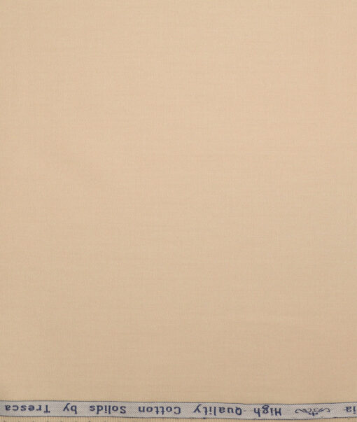 Tresca by Arvind  Cotton Solids Shirting Fabric (Desert Sand Beige)