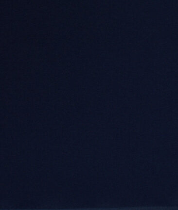 Absoluto  Solids Terry Rayon Unstitched Flowy Japanese 4 Way Stretchable Lachka Suiting Fabric (Dark Royal Blue)