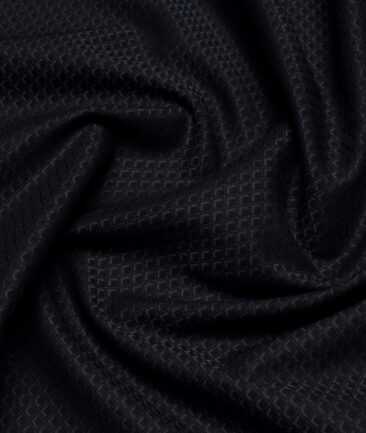 Luthai  Supima Cotton Structured Shirting Fabric (Blackish Grey)